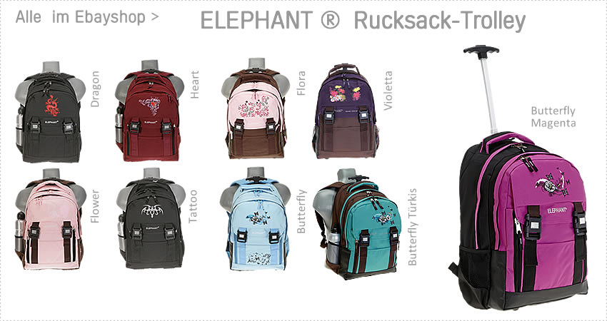 Alle ELEPHANT Rucksacktrolleys im EBAYSHOP > klick >