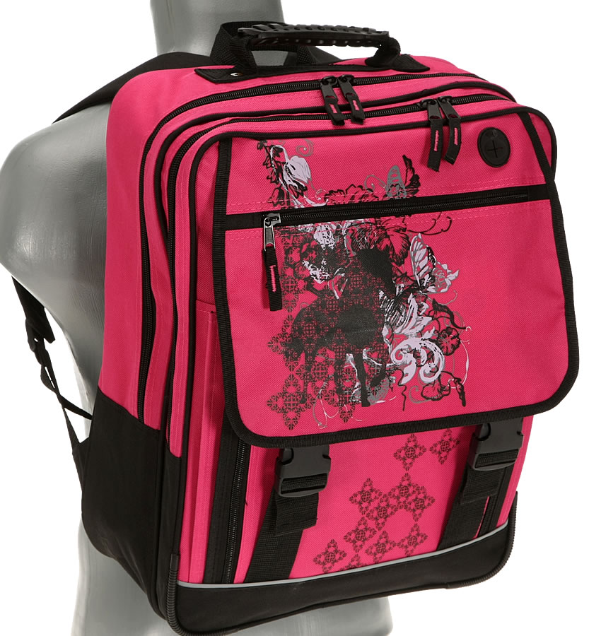 Schulrucksack PINK HORSE FABRIZIO Rucksack Schulranzen  