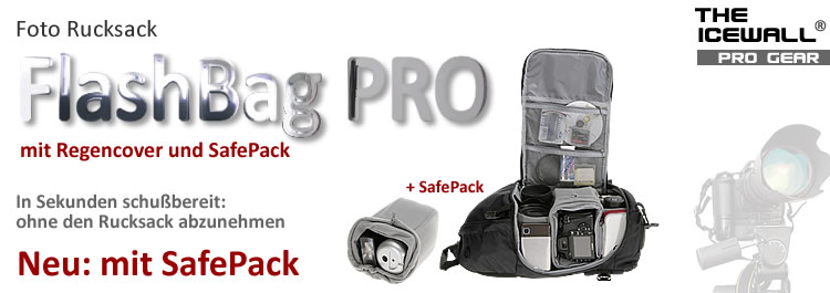 Foto Rucksack FLASHBAG PRO Fotorucksack SLR DSLR NEU  